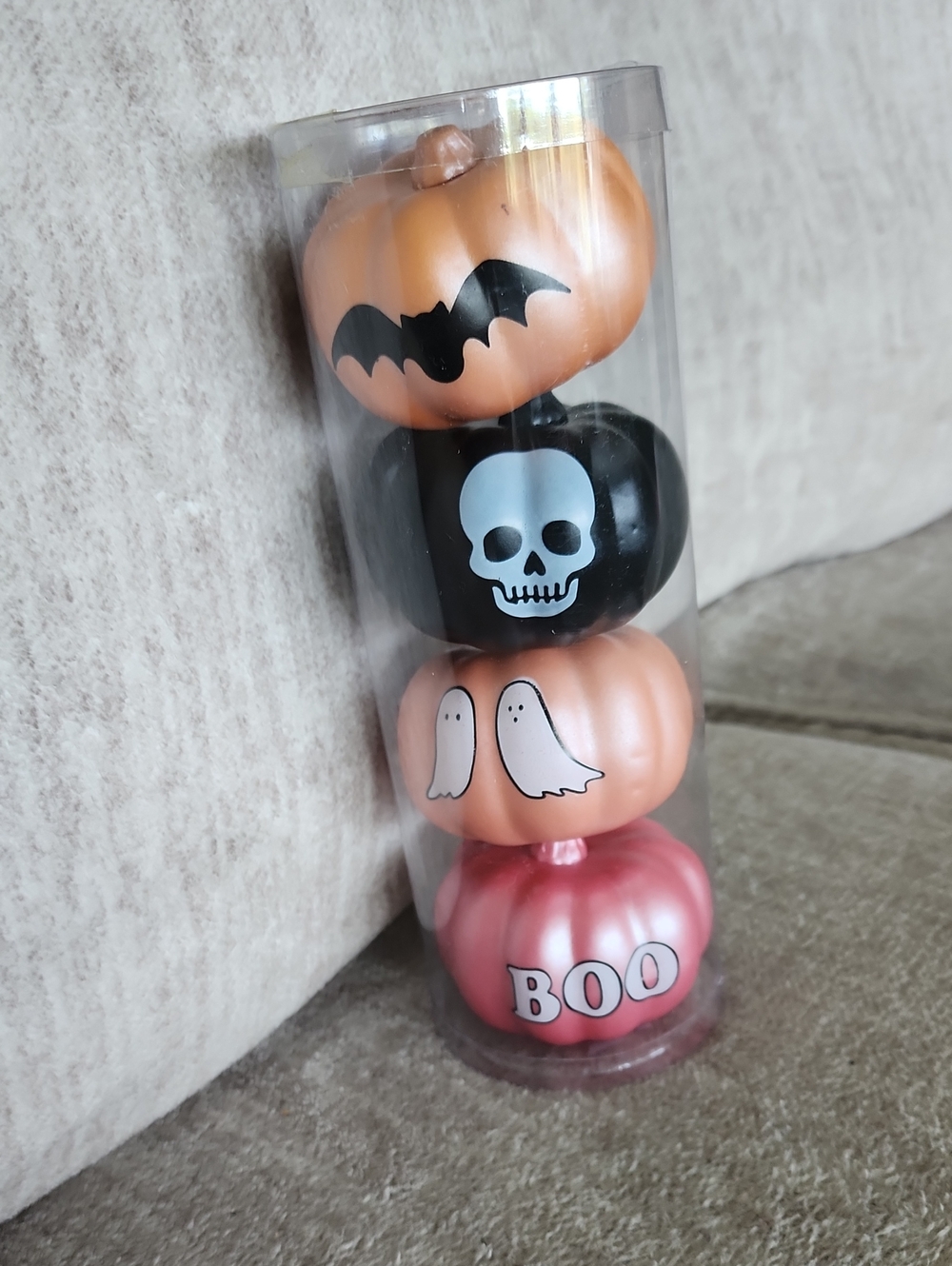NWT 4 Piece Halloween Pumpkin Decor